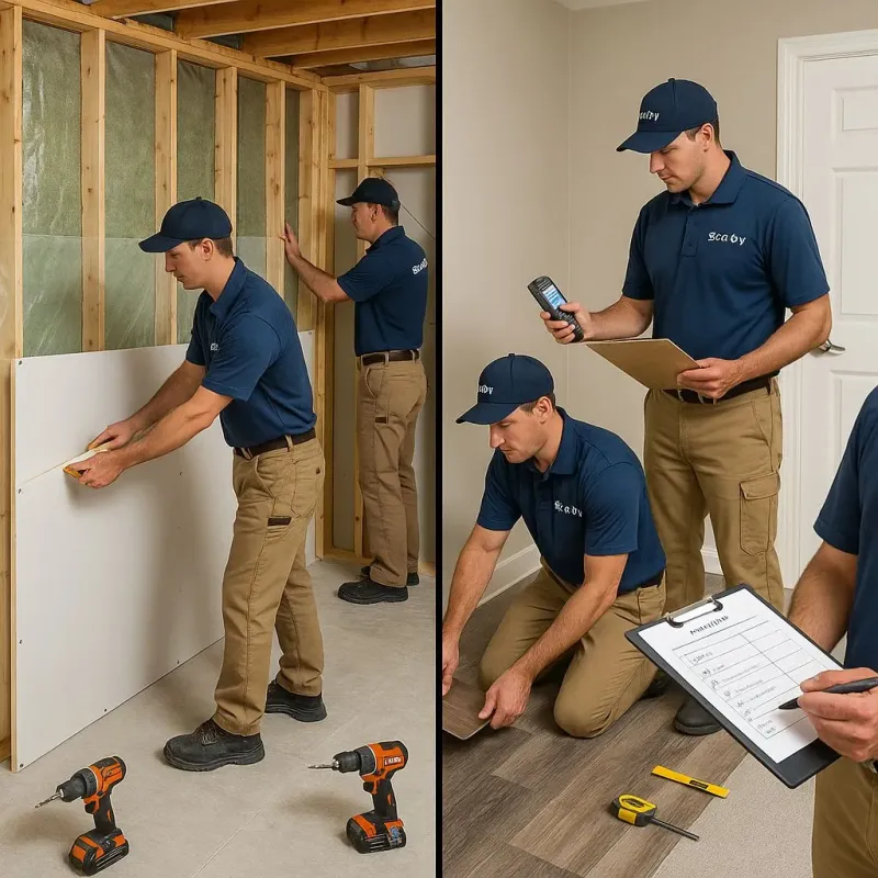 Repairs and Reconstruction process in Pompton Lakes, NJ