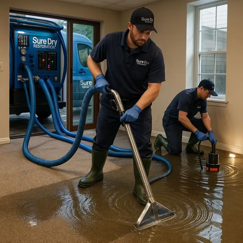 Water Extraction and Removal process in Pompton Lakes, NJ
